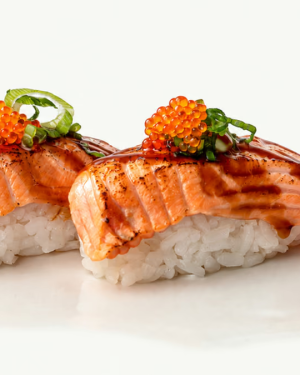 Salmon Nigiri Flambé 2 pcs