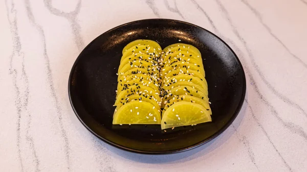 Yellow Pickled Radish