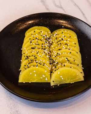 Yellow Pickled Radish